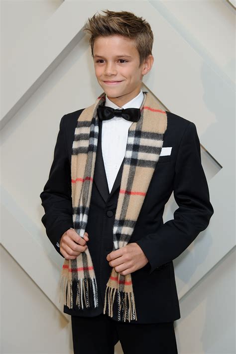 burberry romeo beckham|Romeo Beckham: news and photos of the new face of .